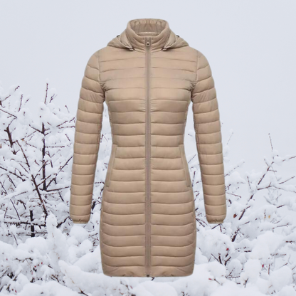 Women's Parka | Lightweight Long Hooded Winter Parka