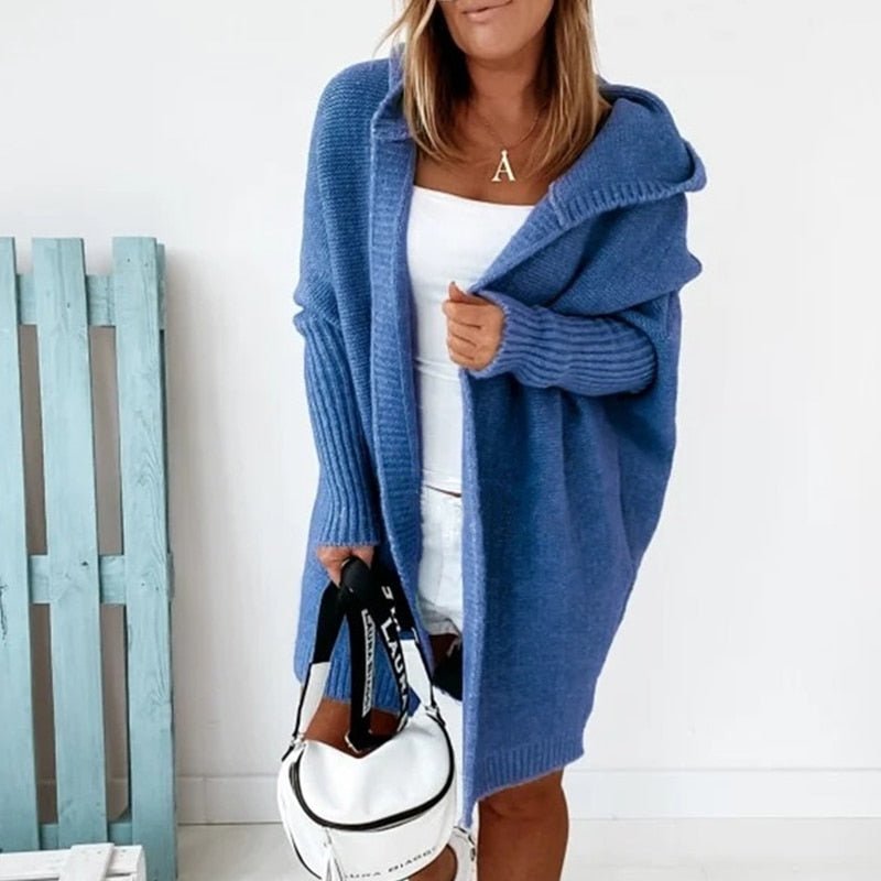 Hooded Cardigan | Oversized Cozy Knit Cardigan