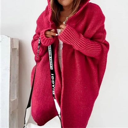 Hooded Cardigan | Oversized Cozy Knit Cardigan
