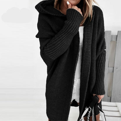 Hooded Cardigan | Oversized Cozy Knit Cardigan