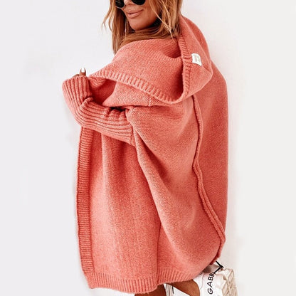 Hooded Cardigan | Oversized Cozy Knit Cardigan