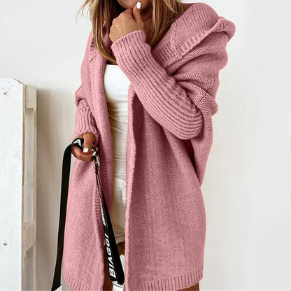 Hooded Cardigan | Oversized Cozy Knit Cardigan
