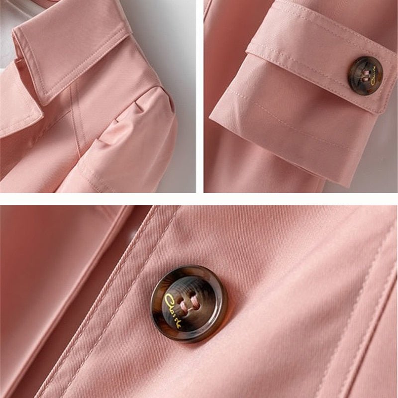Linen Trench Coat | Lightweight Versatile Jacket