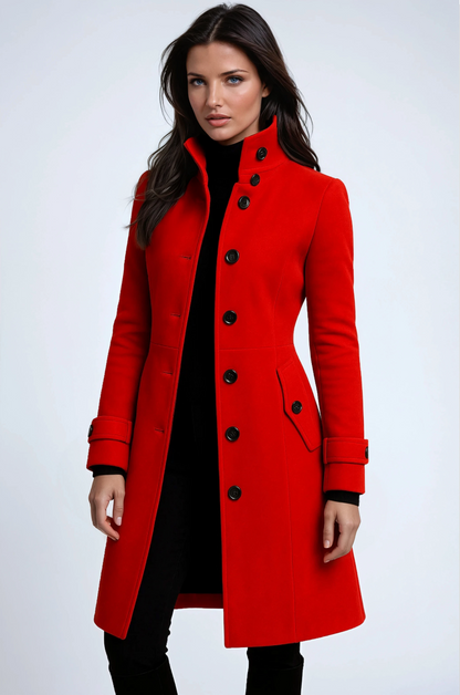 Classic Wool Trench Coat| Longline Winter Coat