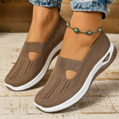 Orthopedic Slip-On Shoes | Cushioned Comfort Everyday Shoes