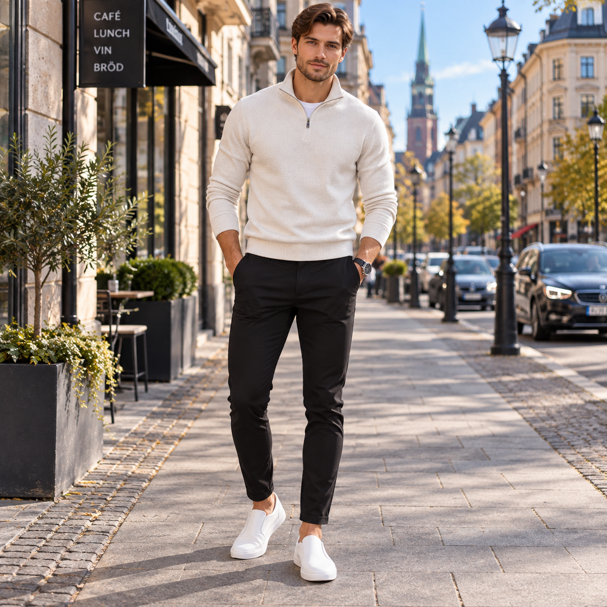 Men's Trousers | Smart Casual Tailored Trousers