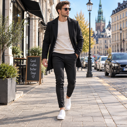 Men's Trousers | Smart Casual Tailored Trousers