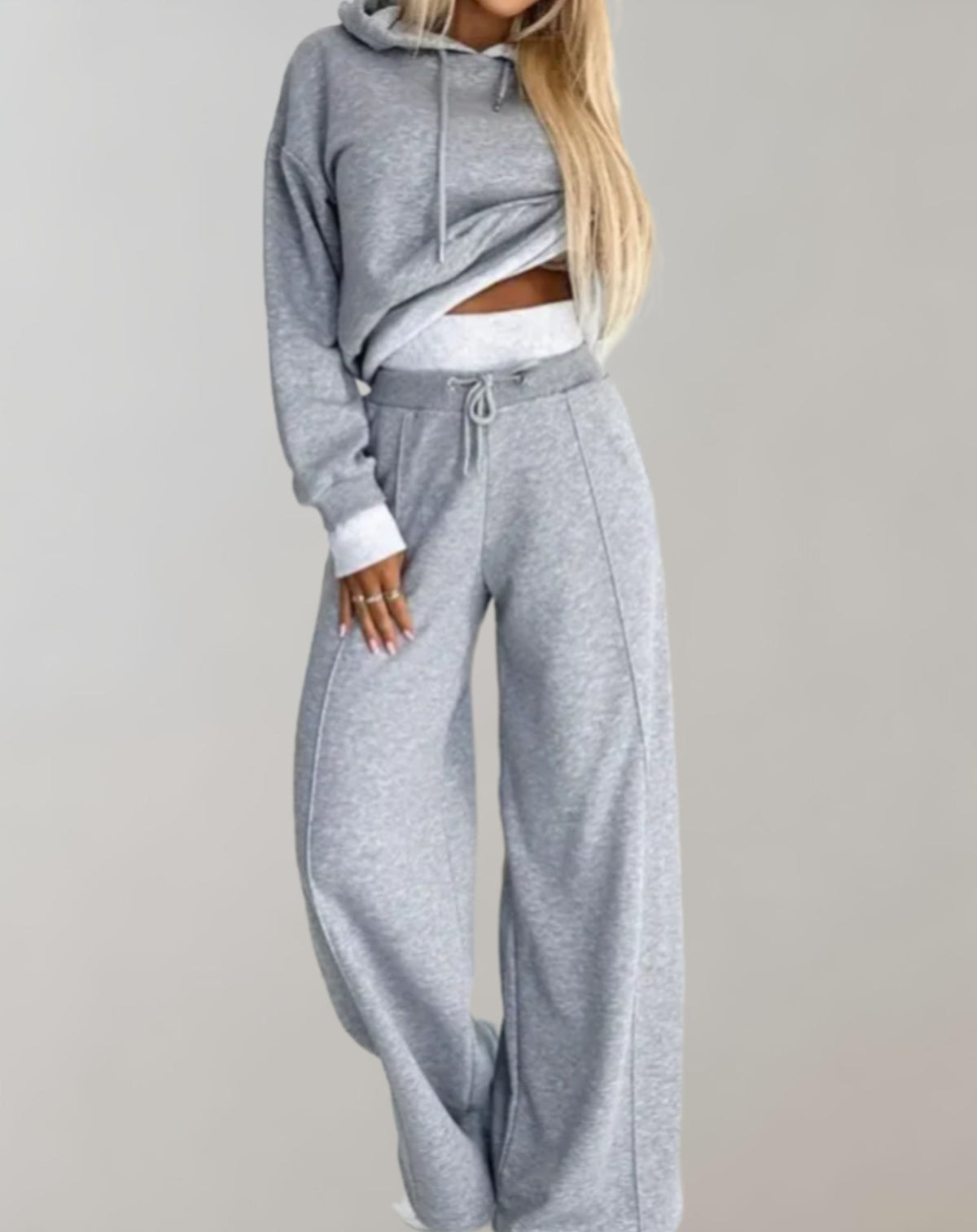 Set | Hoodie & Joggers Two-Piece Loungewear