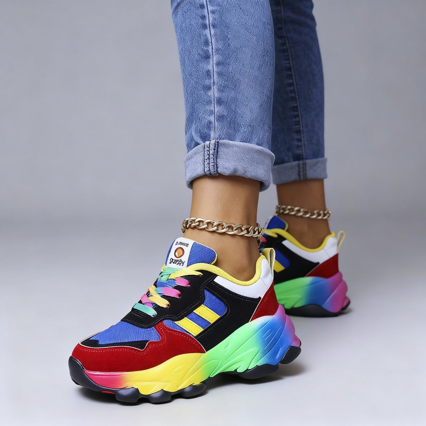 Sneakers | Orthopedic Multicolour Sneakers
