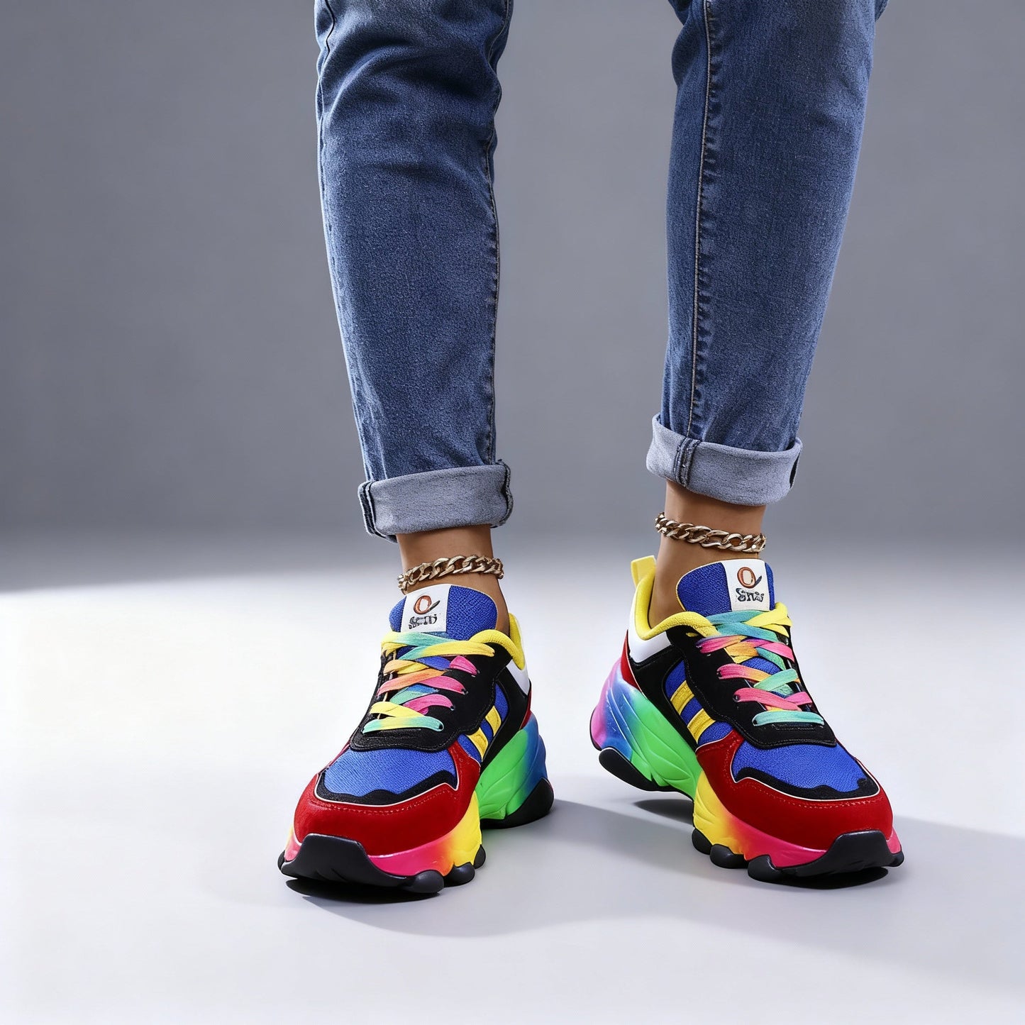 Sneakers | Orthopedic Multicolour Sneakers