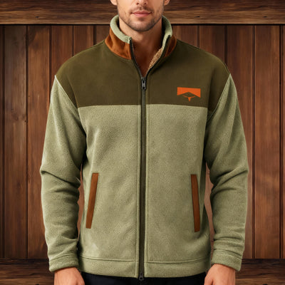 Casual Jacket | Full-Zip 3D Print Jacket