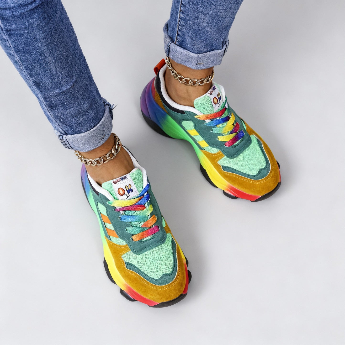 Sneakers | Orthopedic Multicolour Sneakers