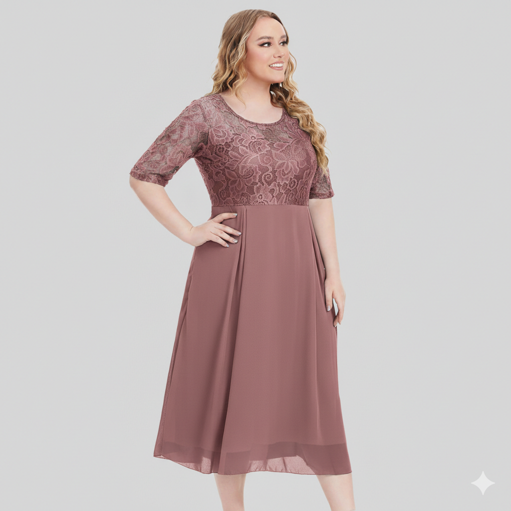 Chiffon Maxi Dress | Long Sleeve Elegant Maxi Dress