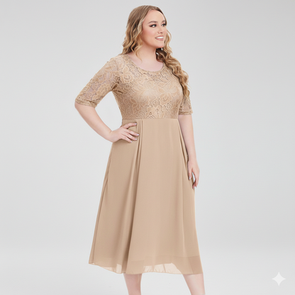 Chiffon Maxi Dress | Long Sleeve Elegant Maxi Dress