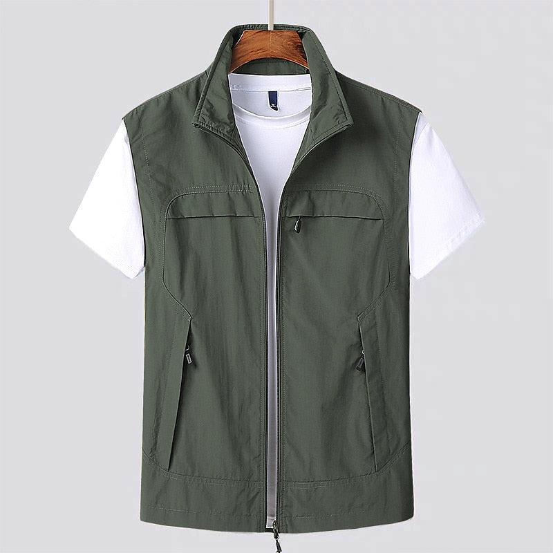 Gilet | Water-Repellent Zip Utility Vest