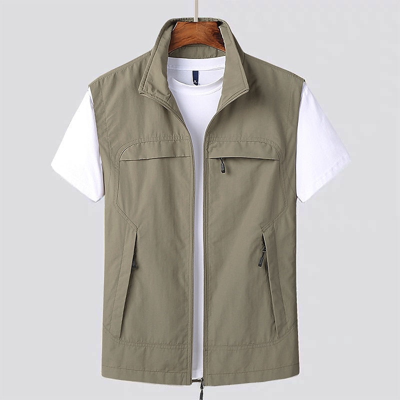 Gilet | Water-Repellent Zip Utility Vest