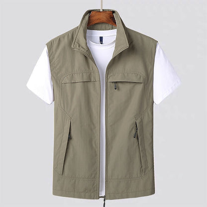 Gilet | Water-Repellent Zip Utility Vest
