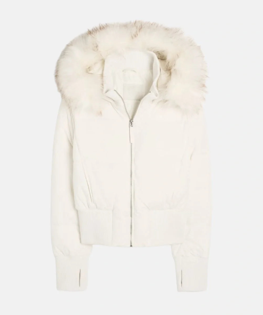 Quilted Winter Jacket | Faux Fur Hood Puffer
