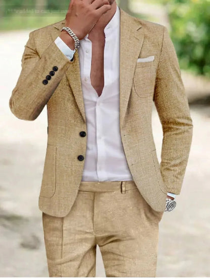 Suit | Two-Button Wedding Blazer & Trousers Set