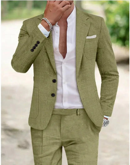 Suit | Two-Button Wedding Blazer & Trousers Set