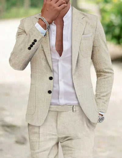 Suit | Two-Button Wedding Blazer & Trousers Set