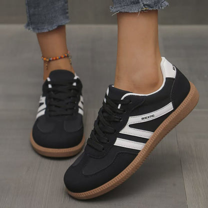Orthopedic Suede Trainers | Wide Fit Cushioned Comfort Shoes
