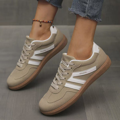 Orthopedic Suede Trainers | Wide Fit Cushioned Comfort Shoes