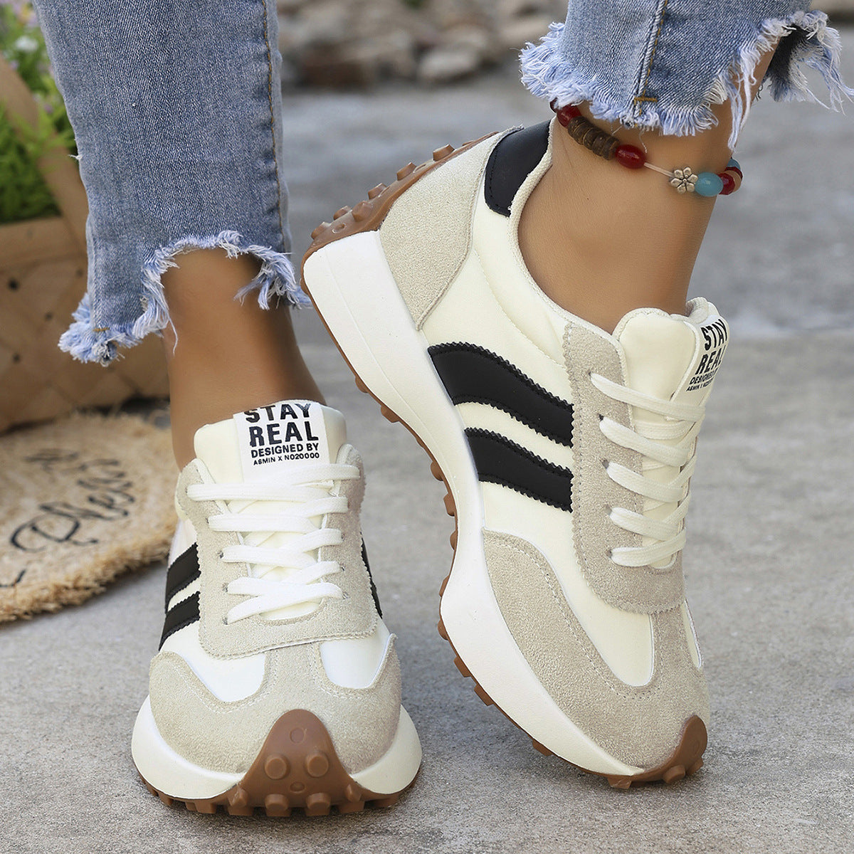 Orthopedic Lightweight Comfort Trainers | Wide Fit Everyday Shoes