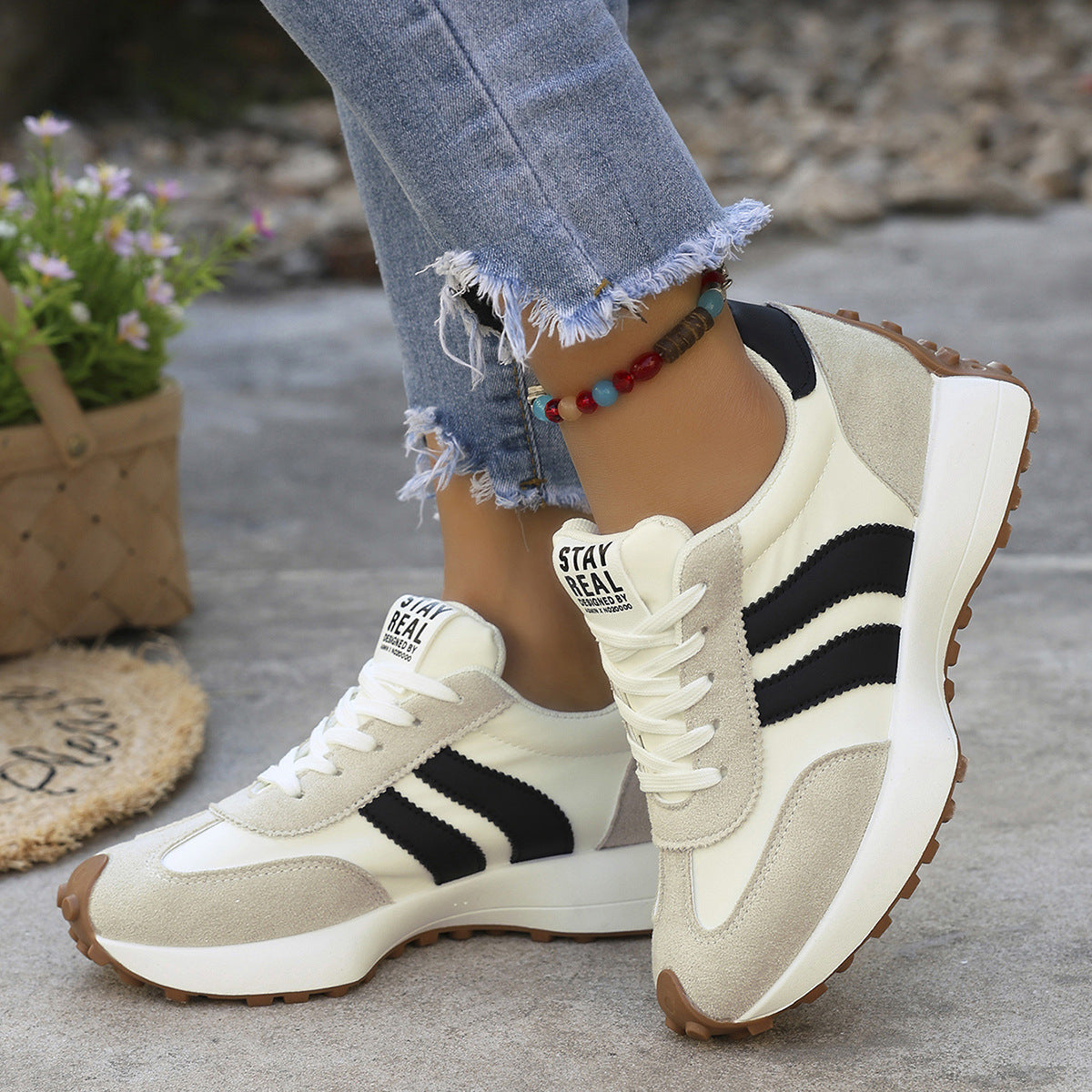 Orthopedic Lightweight Comfort Trainers | Wide Fit Everyday Shoes