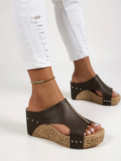 Women's Wedge Sandals | Slide Wedge Sandals