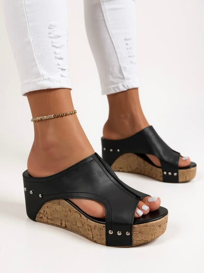 Women's Wedge Sandals | Slide Wedge Sandals