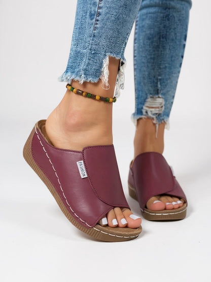 Women's Platform Slides | Minimalist Slide Sandals