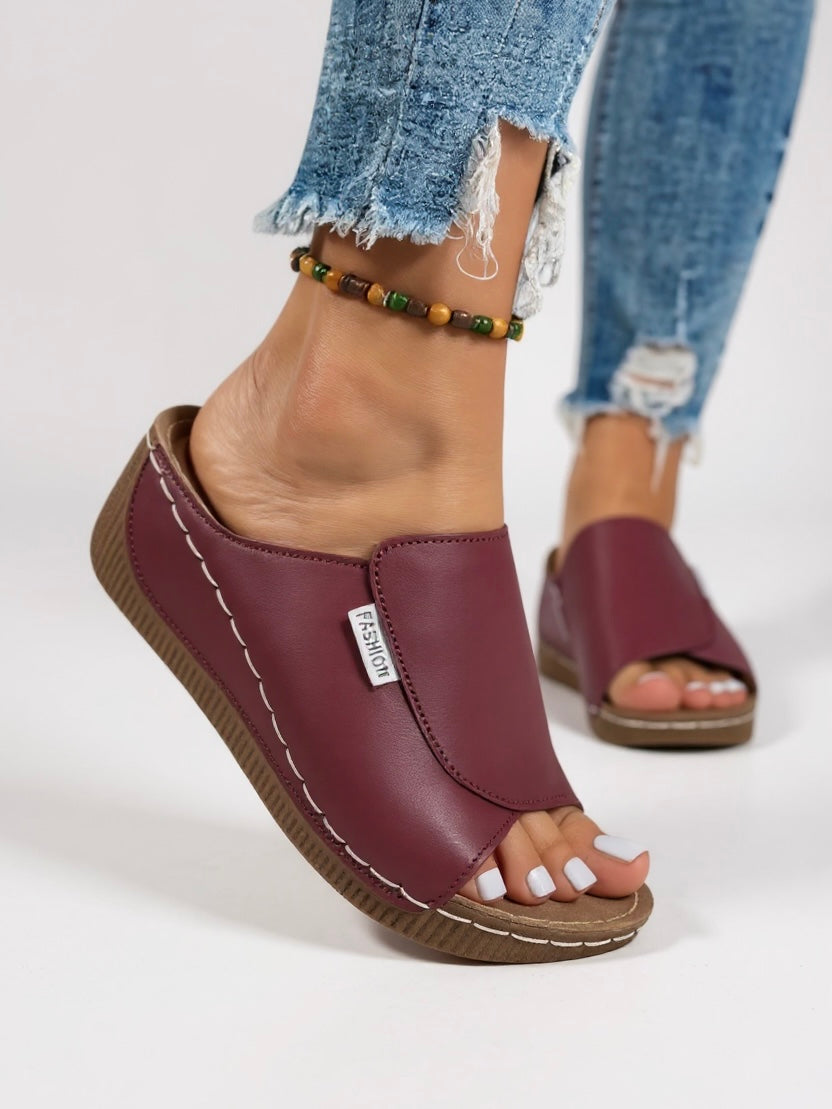 Women's Platform Slides | Minimalist Slide Sandals