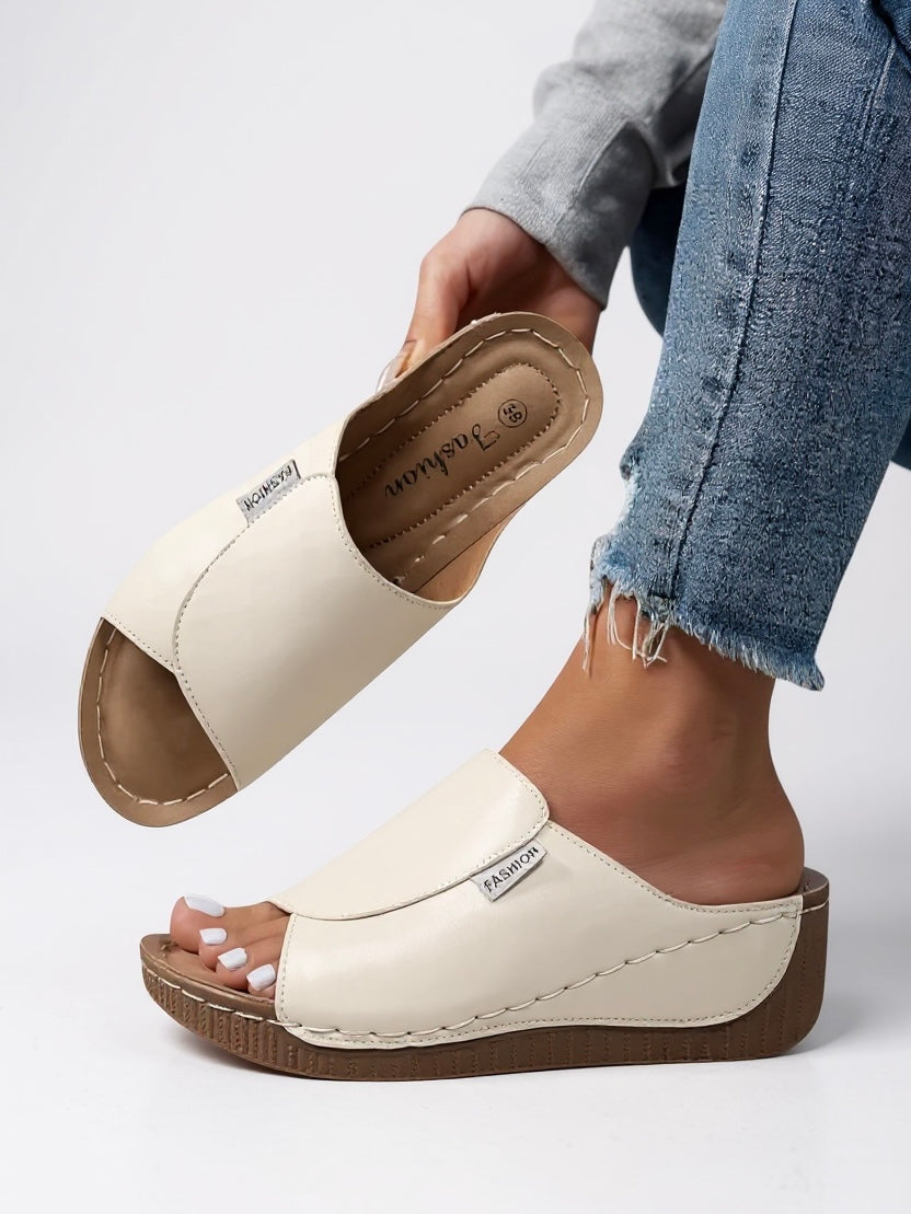 Women's Platform Slides | Minimalist Slide Sandals