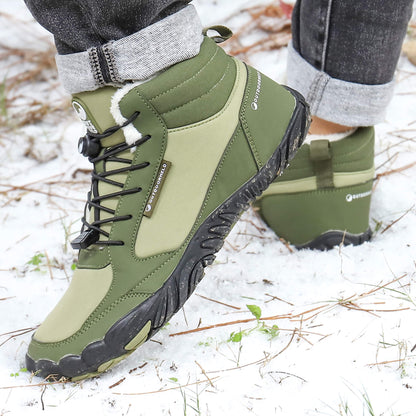Barefoot Winter Boots | Warm Lace-Up Winter Boots