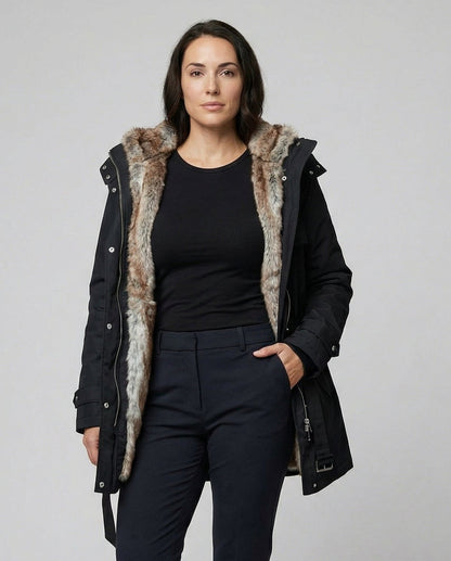 Women's Winter Coat | Long Padded Warm Coat
