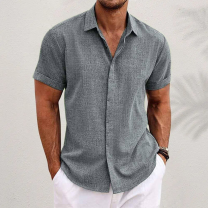 Linen Shirt | Short-Sleeve Summer Shirt