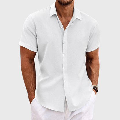Linen Shirt | Short-Sleeve Summer Shirt