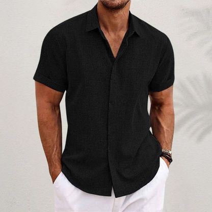 Linen Shirt | Short-Sleeve Summer Shirt