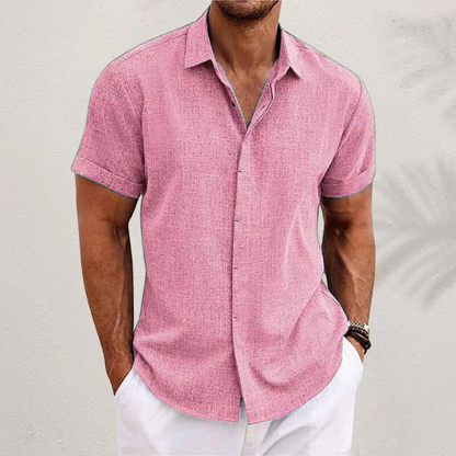 Linen Shirt | Short-Sleeve Summer Shirt