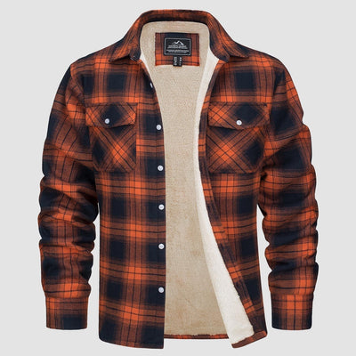 Shirt Jacket | Sherpa-Lined Check Overshirt