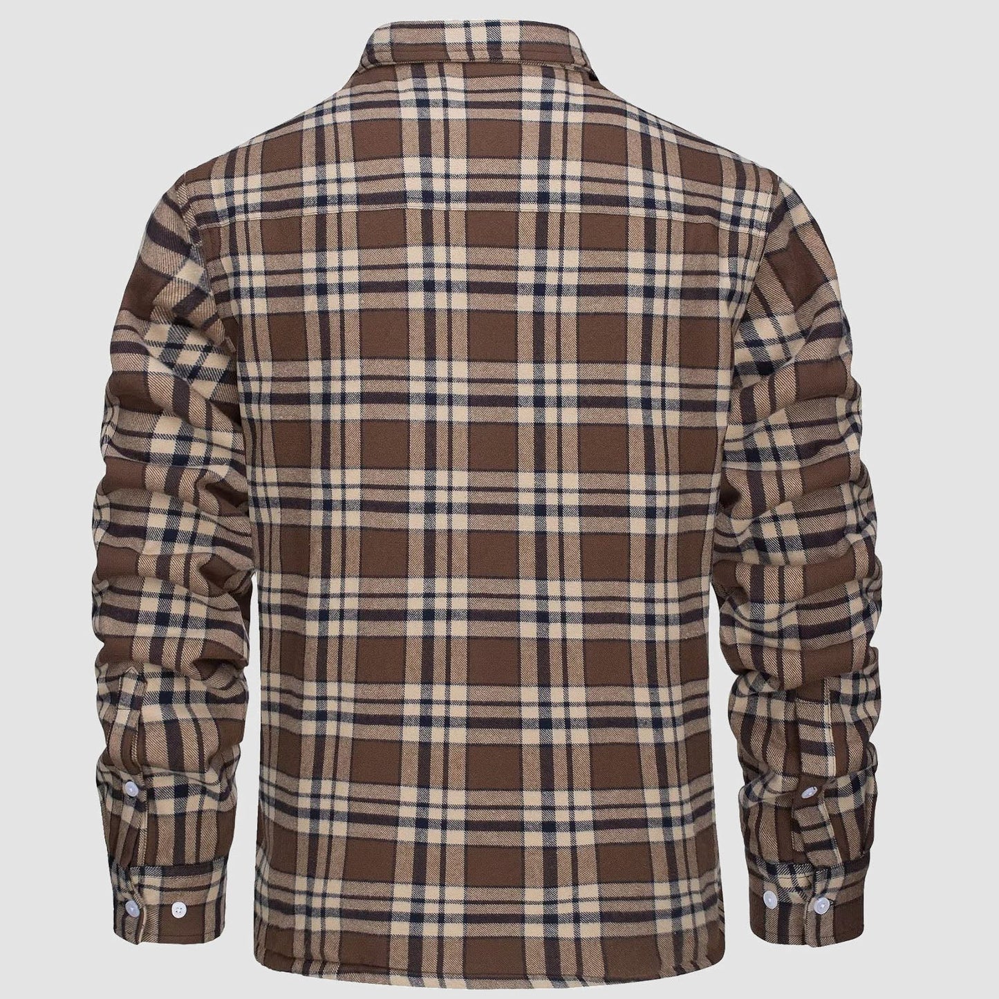 Shirt Jacket | Sherpa-Lined Check Overshirt
