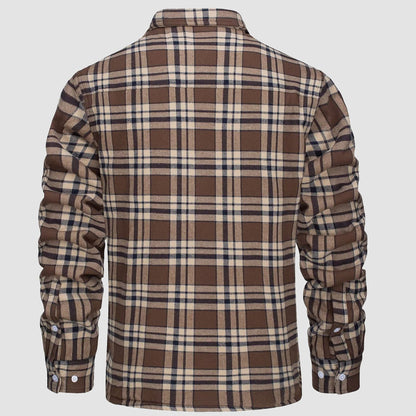 Shirt Jacket | Sherpa-Lined Check Overshirt