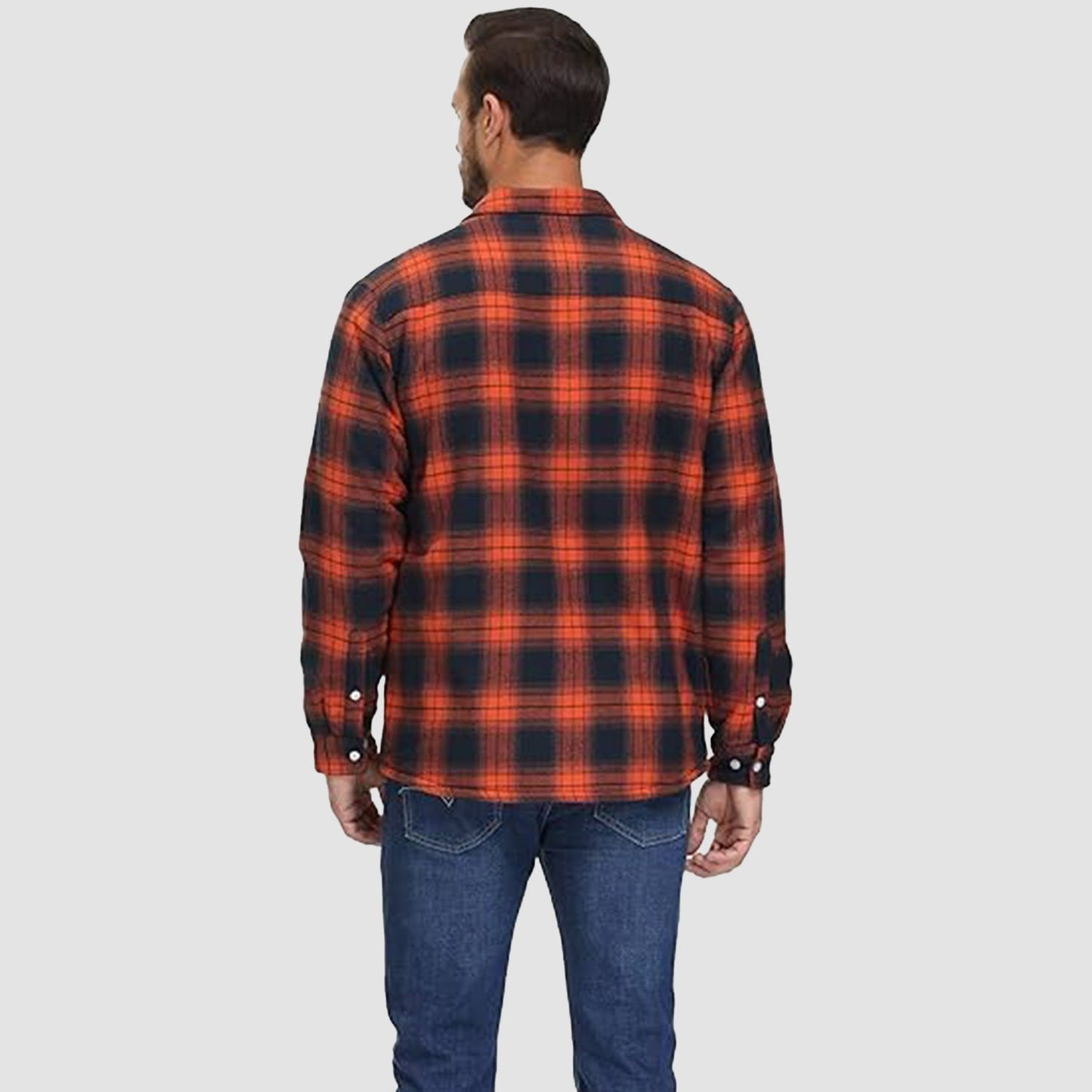 Shirt Jacket | Sherpa-Lined Check Overshirt