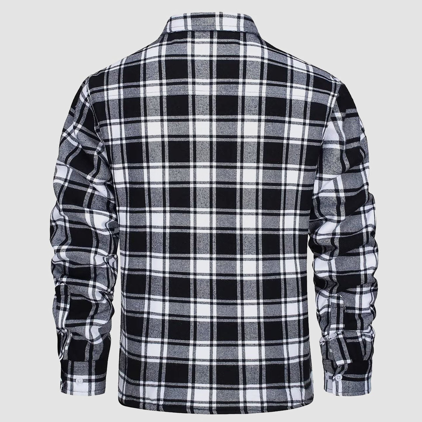 Shirt Jacket | Sherpa-Lined Check Overshirt