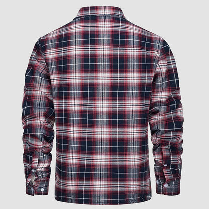 Shirt Jacket | Sherpa-Lined Check Overshirt