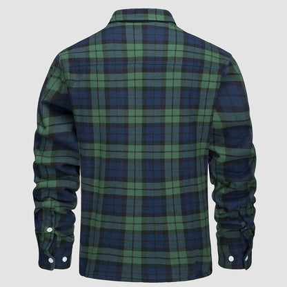 Shirt Jacket | Sherpa-Lined Check Overshirt
