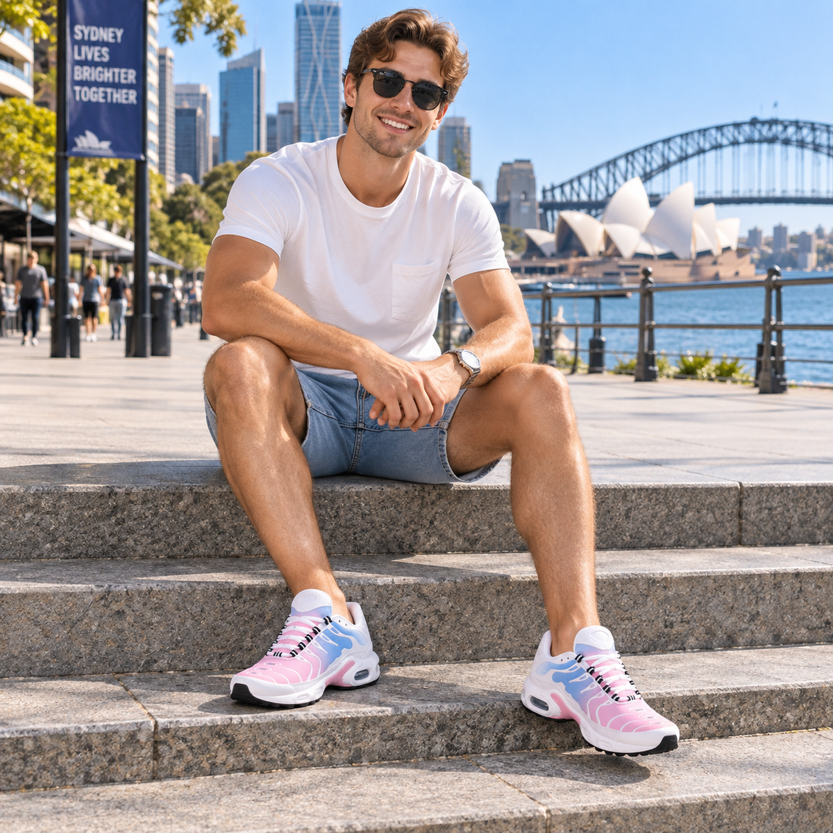 Men's Sneakers | Air-Cushion Running Trainers