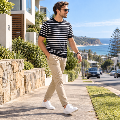 Men's T-Shirt | Lightweight Striped T-Shirt
