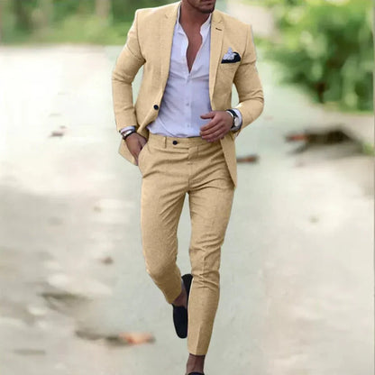 Suit | Formal Two-Piece Wedding Suit Set
